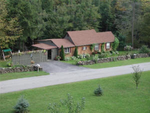 CliffSide Cottage RoadSide View