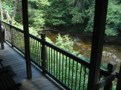 Cliff View From Rear Deck 